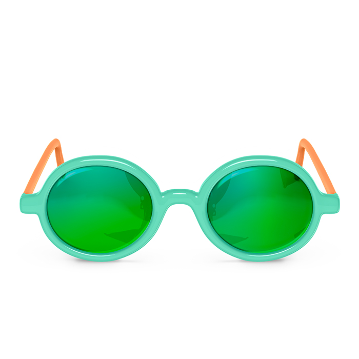 SUAVINEX | Dětské brýle polarizované - 12/24 měsíců - ŽLUTÉ kulaté