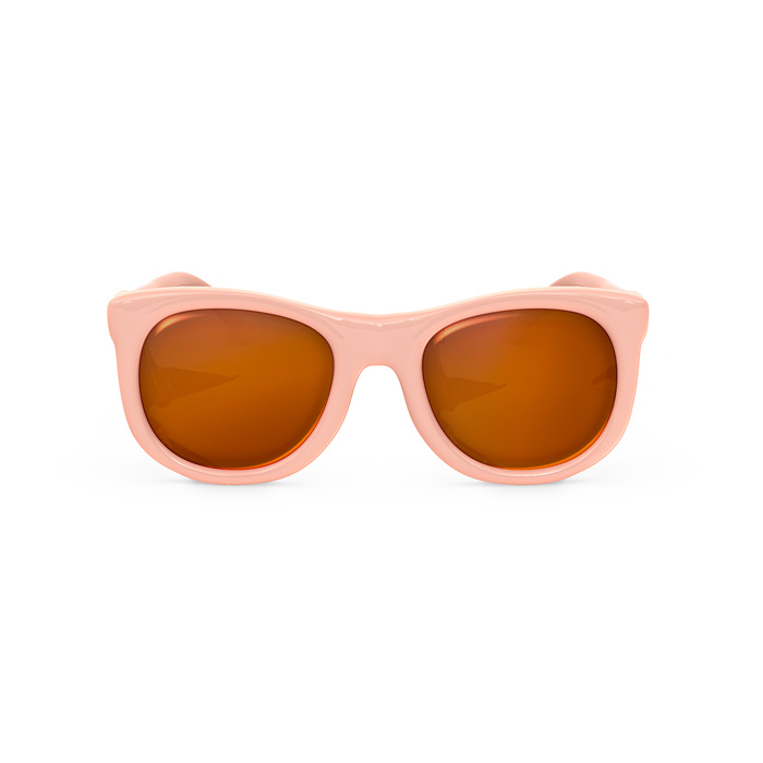 SUAVINEX | Dětské brýle polarizované - 0/12  měsíců NEW - Růžové kulaté