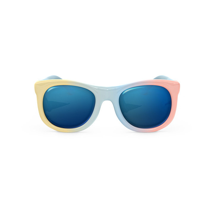 SUAVINEX | Dětské brýle polarizované - 0/12  měsíců NEW - Modré hranaté