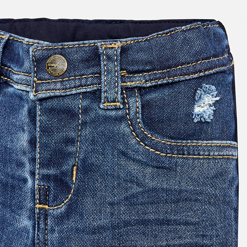 Kalhoty MAYORAL modré MIX - 36 měsíců