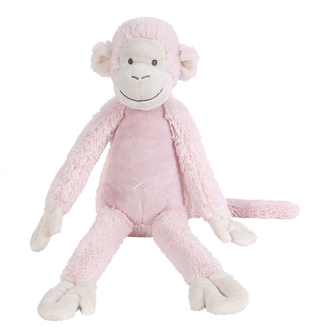 HAPPY HORSE | Opička Mickey no.2 růžová velikost: 43 cm